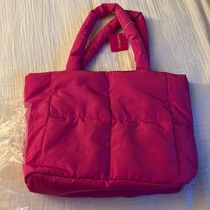 Ulta Pink summer tote bag